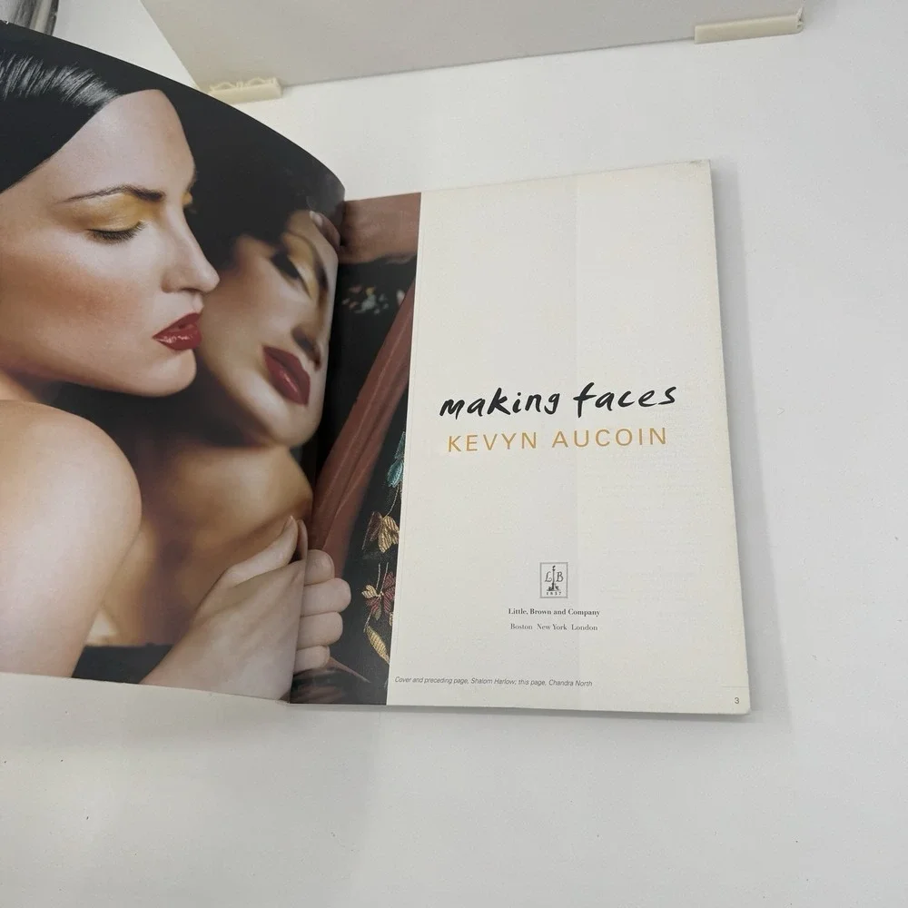 Making Faces Kevyn Aucoin 1st Ed 1999 Paperback Beauty‎ Makeup Guide